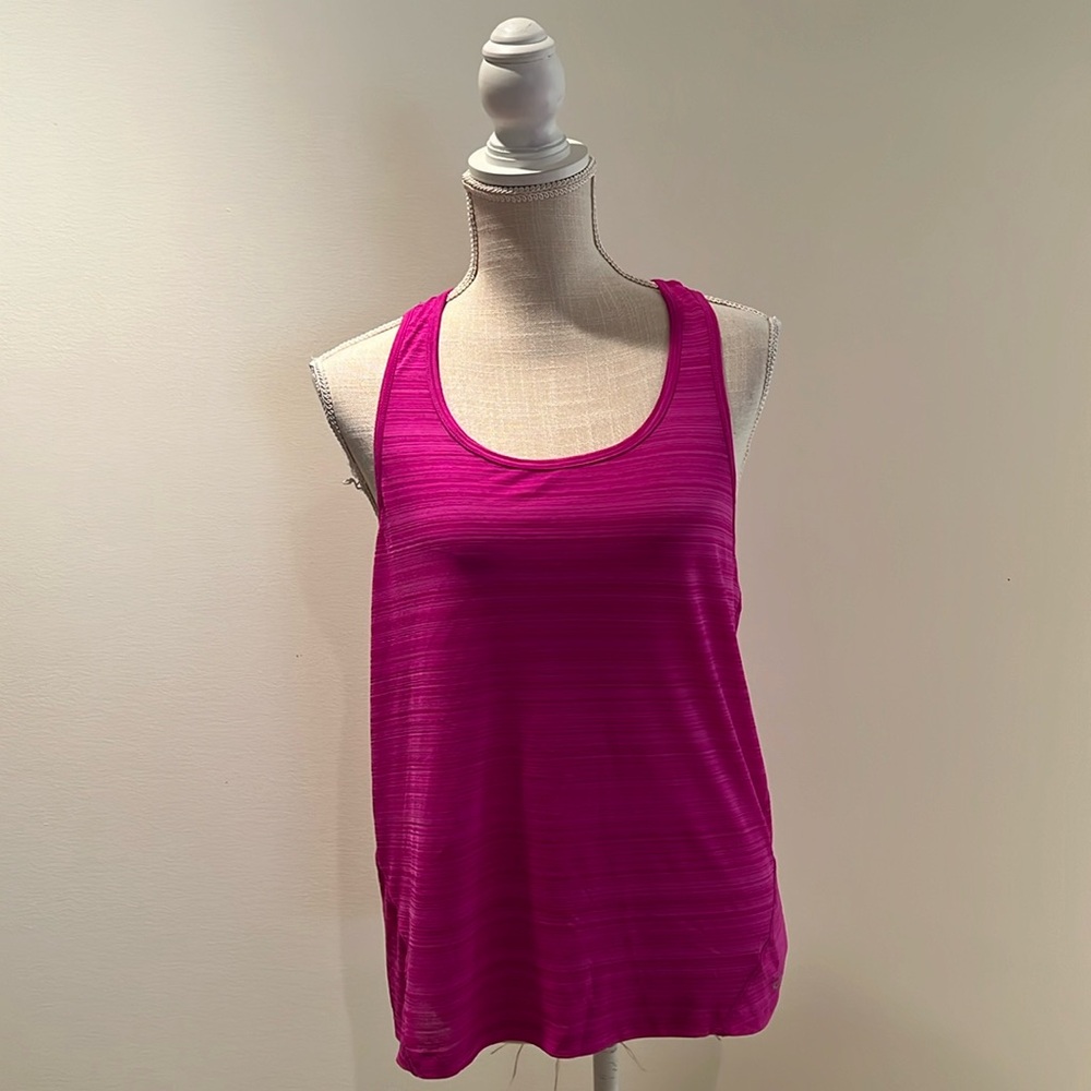 Champion magenta pink sheer workout tank